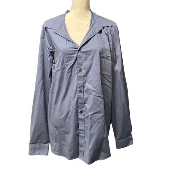 Calvin Klein Other - Calvin Klein XL Non Iron Blue Button Down Shirt Work Office Classic